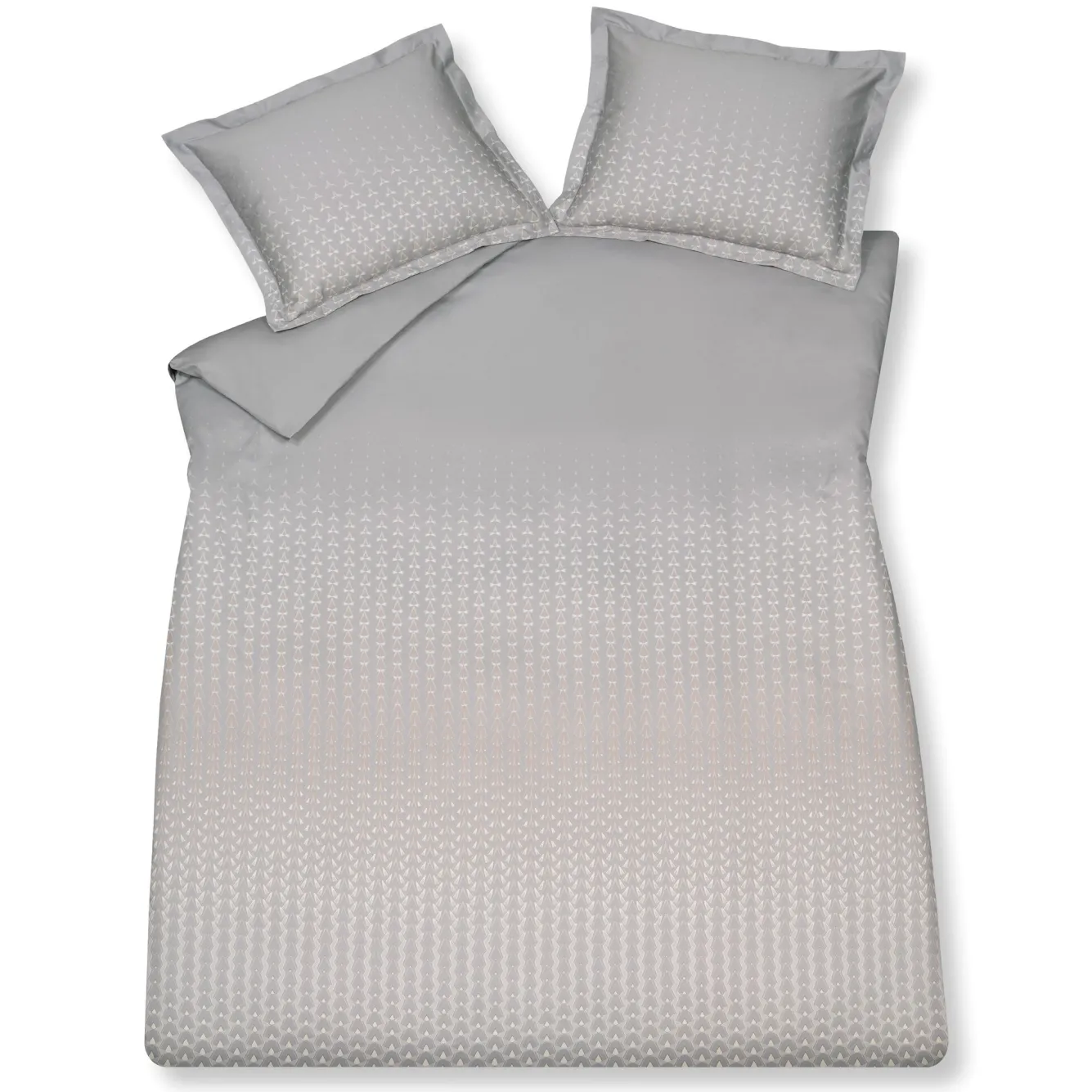 Vandyck Duvet cover MEDITATE Gray 240x220 cm (satin cotton)