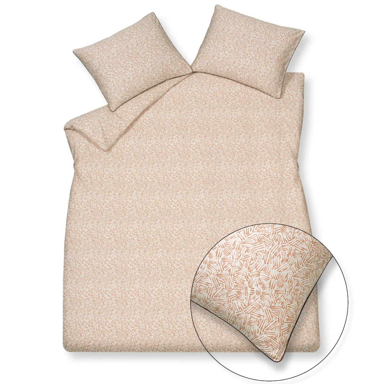 Vandyck Duvet cover HOME 93 Toffee 200x220 cm (satin cotton) HCSA22193