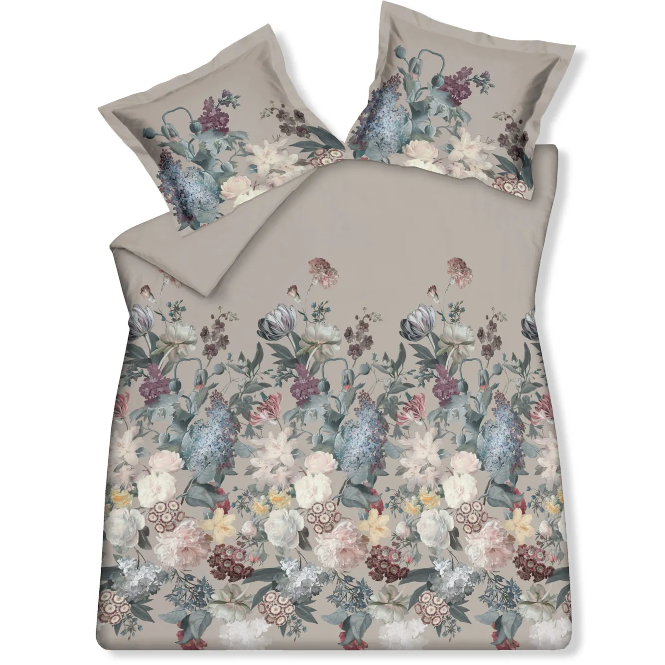 Vandyck Duvet cover FLOWERBOMB Cream Tan 200x220 cm (SAM122229)