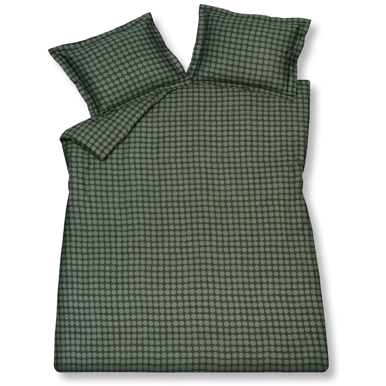 Vandyck Duvet cover BUZZ Olive 200x220 cm (satin) SABR21215