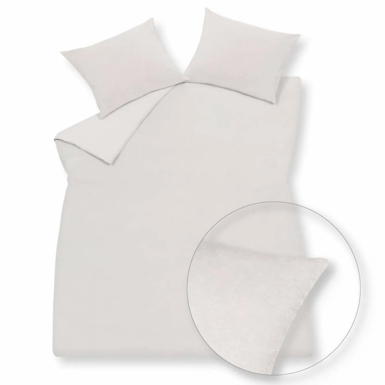 Vandyck Duvet cover PURITY 79 Stone 240x220 cm (linen) PUCO16179