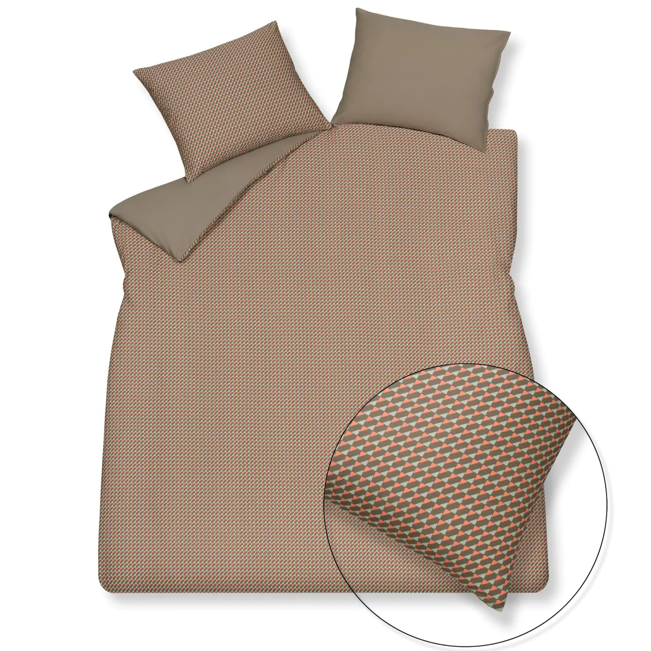 Vandyck Duvet cover PURE 71 multi 140x220 cm (satin cotton)