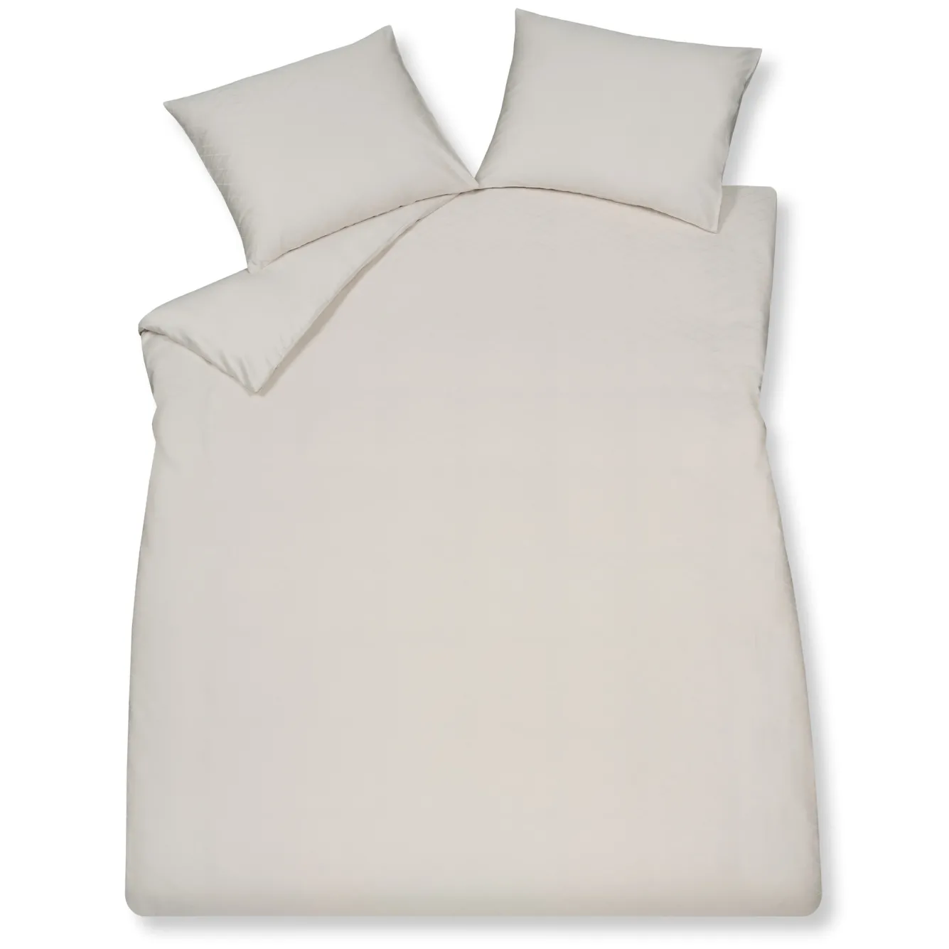 Vandyck Duvet cover PURITY Monaco Cream Tan 200x220 cm (satin cotton)