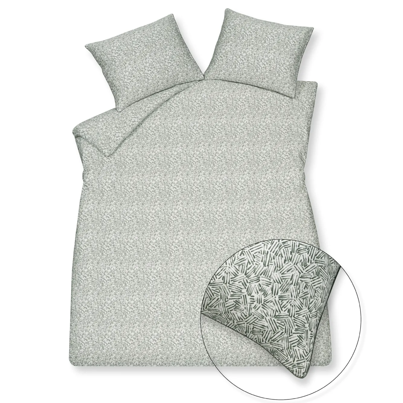 Vandyck Duvet cover HOME 93 Sage green 240x220 cm (HCSA22193)