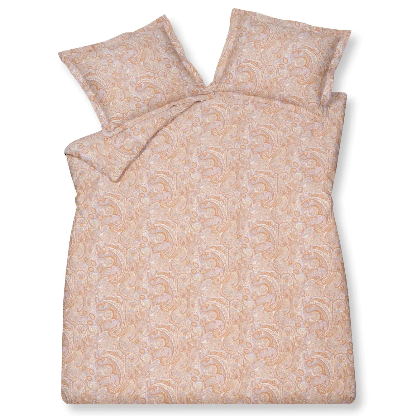 Vandyck Duvet cover HAPPY FEVER Apricot Blush 200x220 cm (satin cotton)