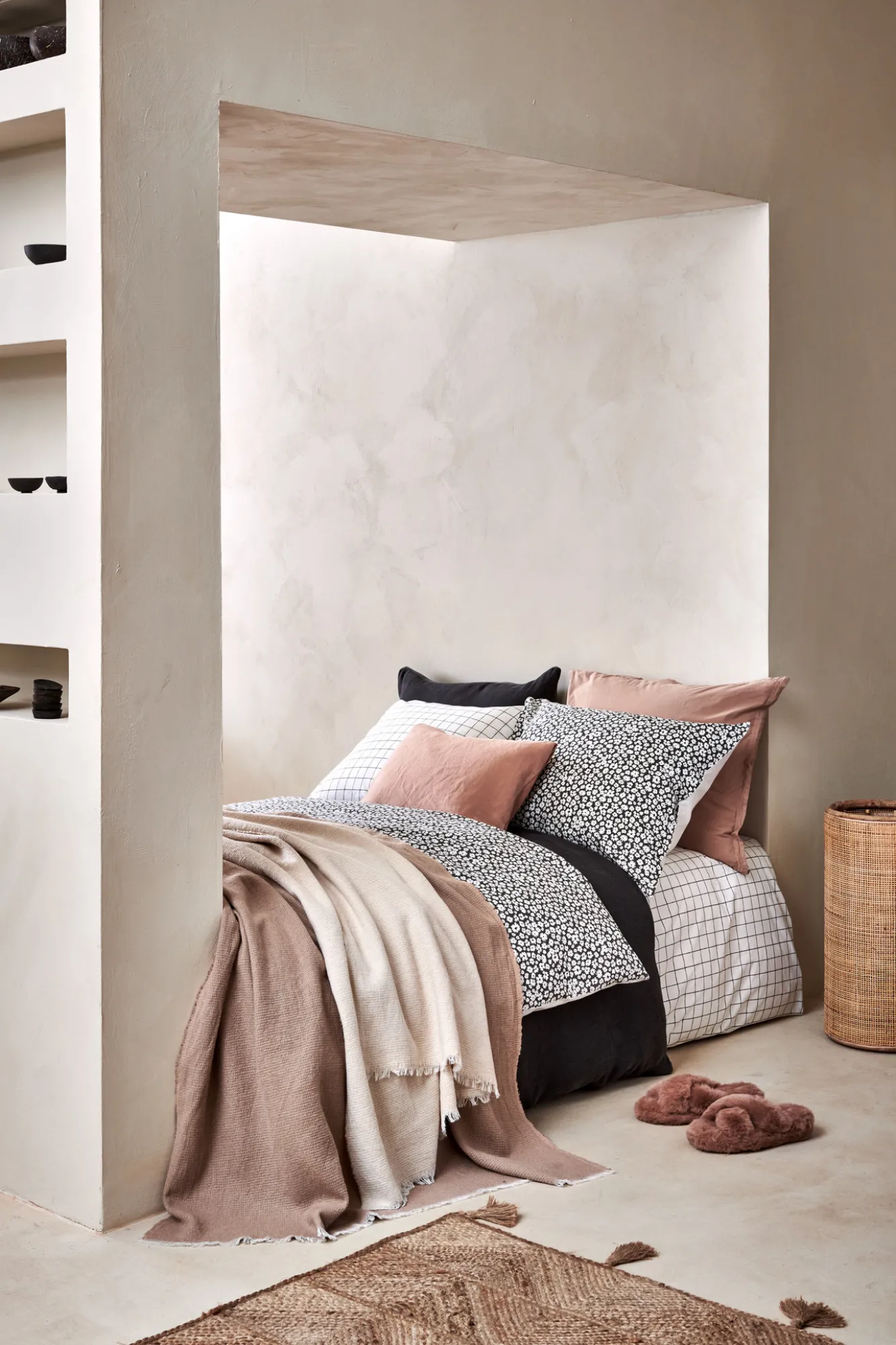 Vandyck Duvet cover PURE 54 Anthracite 140x220 cm (percale cotton) PRSA21154