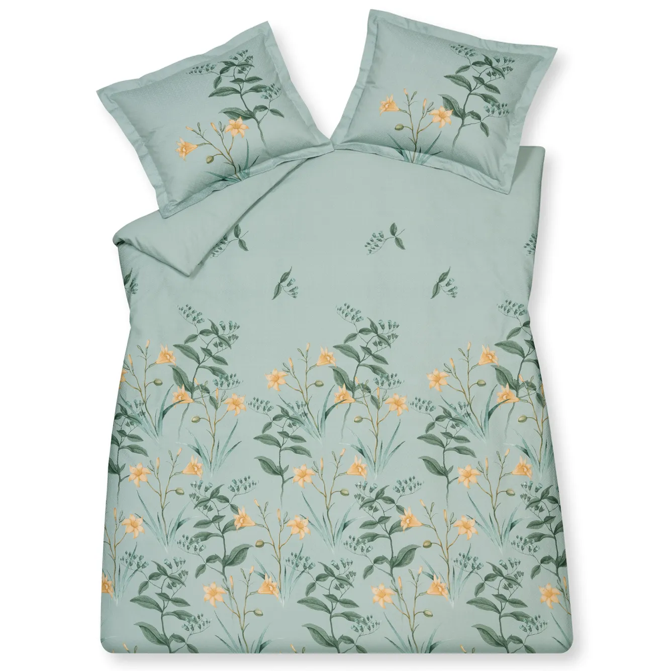 Vandyck Duvet cover WHISPERING Stillwater 200x220 cm (satin) SABB21108