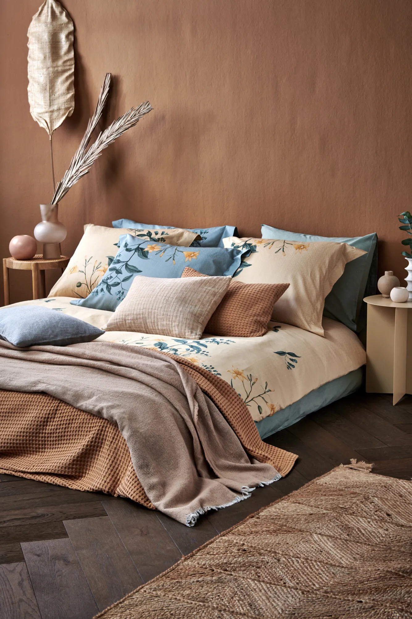 Vandyck Duvet cover WHISPERING Stillwater 200x220 cm (satin) SABB21108