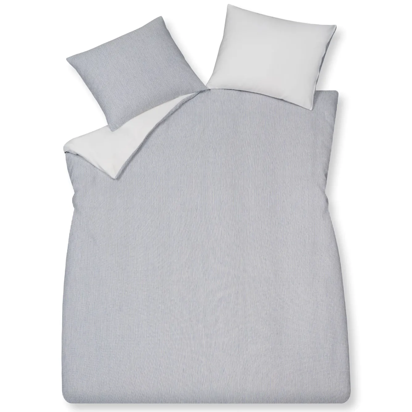 Vandyck Duvet cover PURE 76 Navy 140x220 cm (linen/cotton)