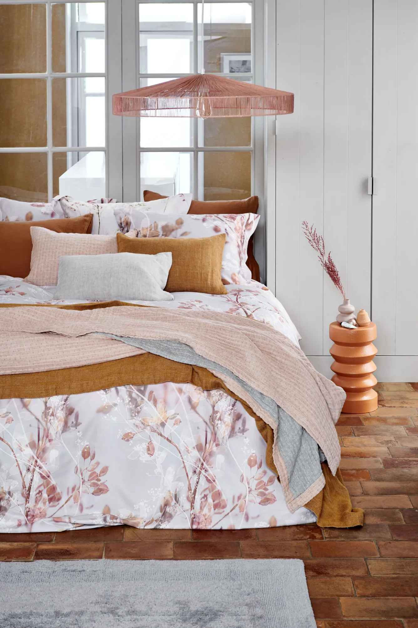 Vandyck Duvet cover AUGUST RUSH Old Rose 200x220 cm (satin) SAM120201