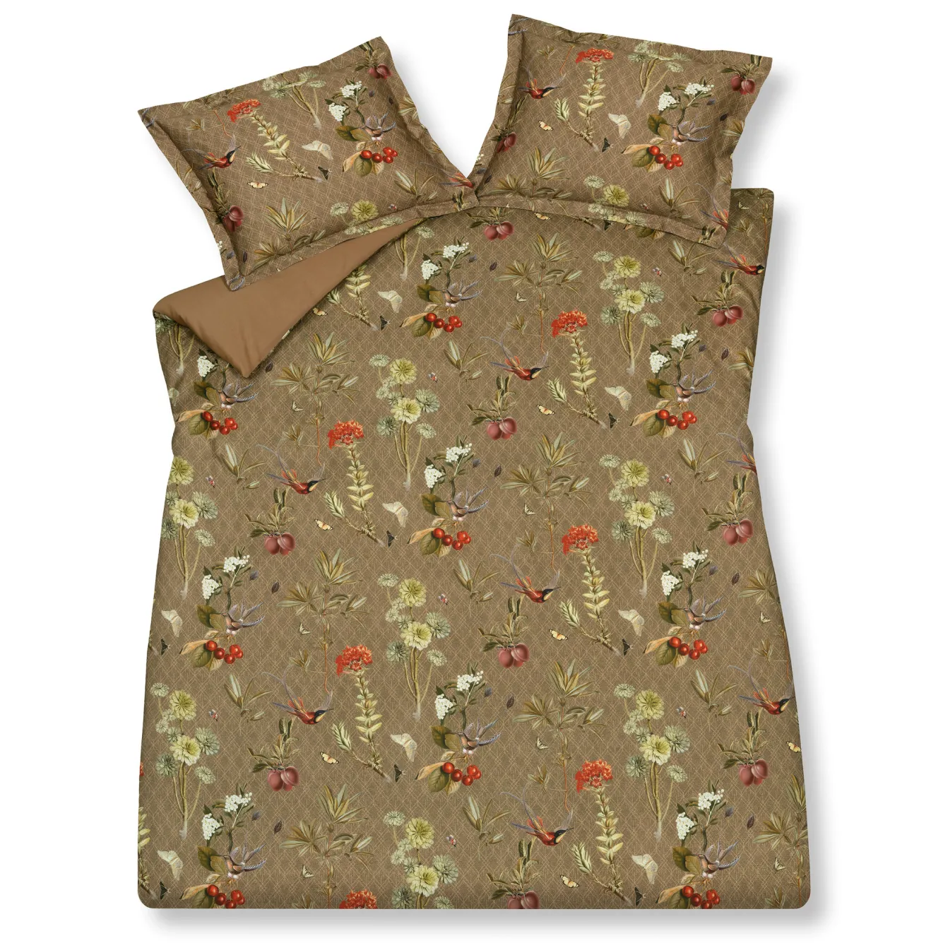 Vandyck Duvet cover WINTERSWEET Brownie 200x220 cm (satin) SAM121219