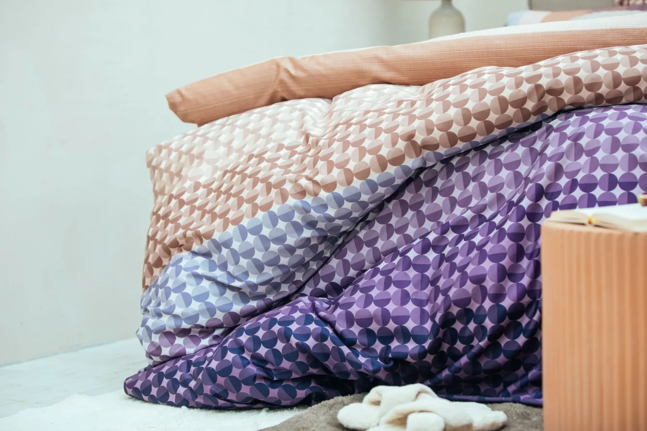 Vandyck Duvet cover BUBBLE Moonscape 200x220 cm (satin cotton)