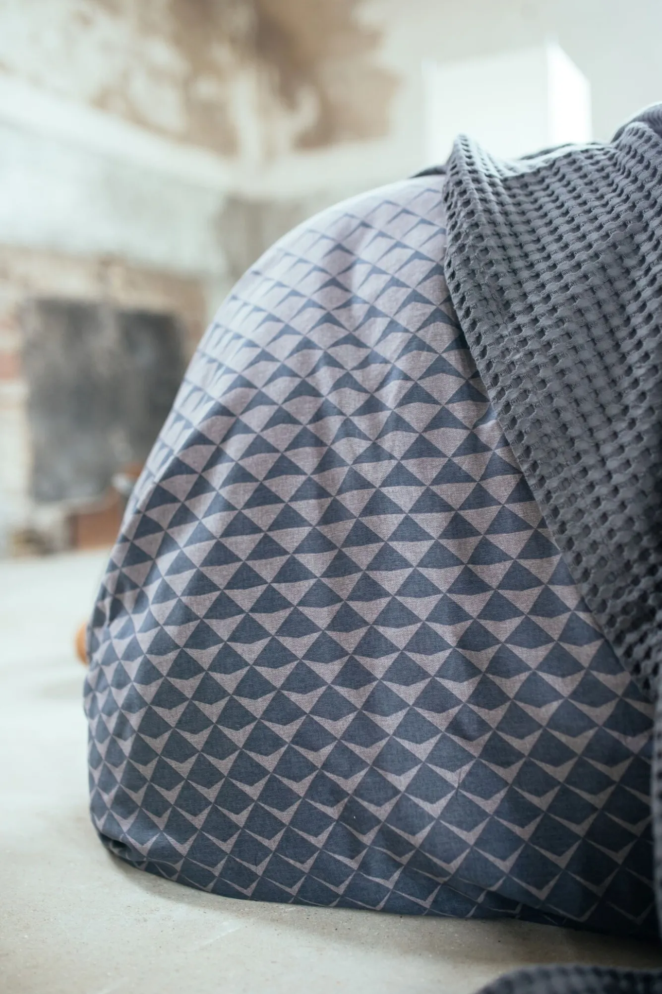 Vandyck Duvet cover DIAMONDS Off Black 200x220 cm