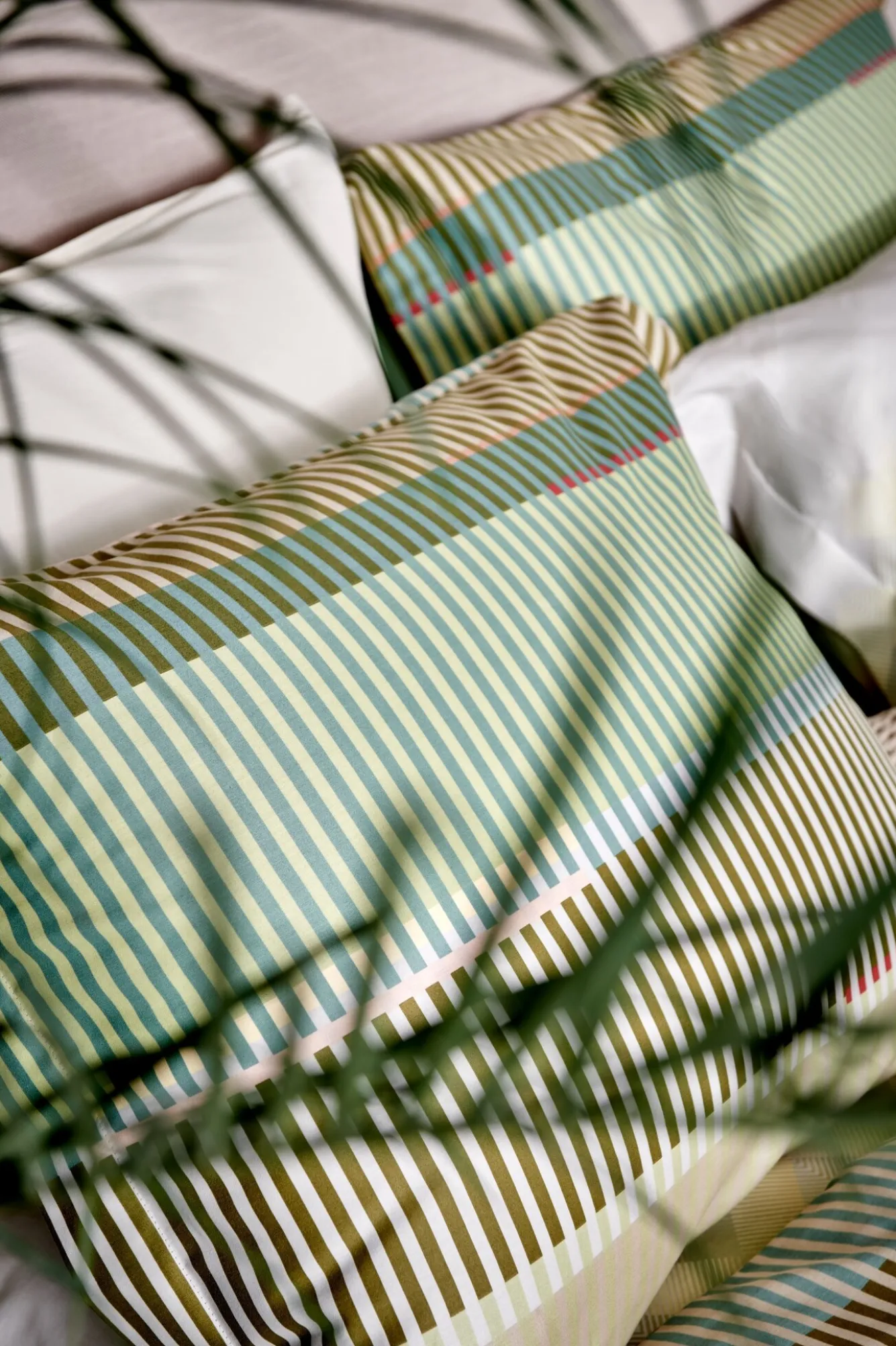 Vandyck Duvet cover OPTIMIST Smoke Green 140x220 cm (satin cotton)