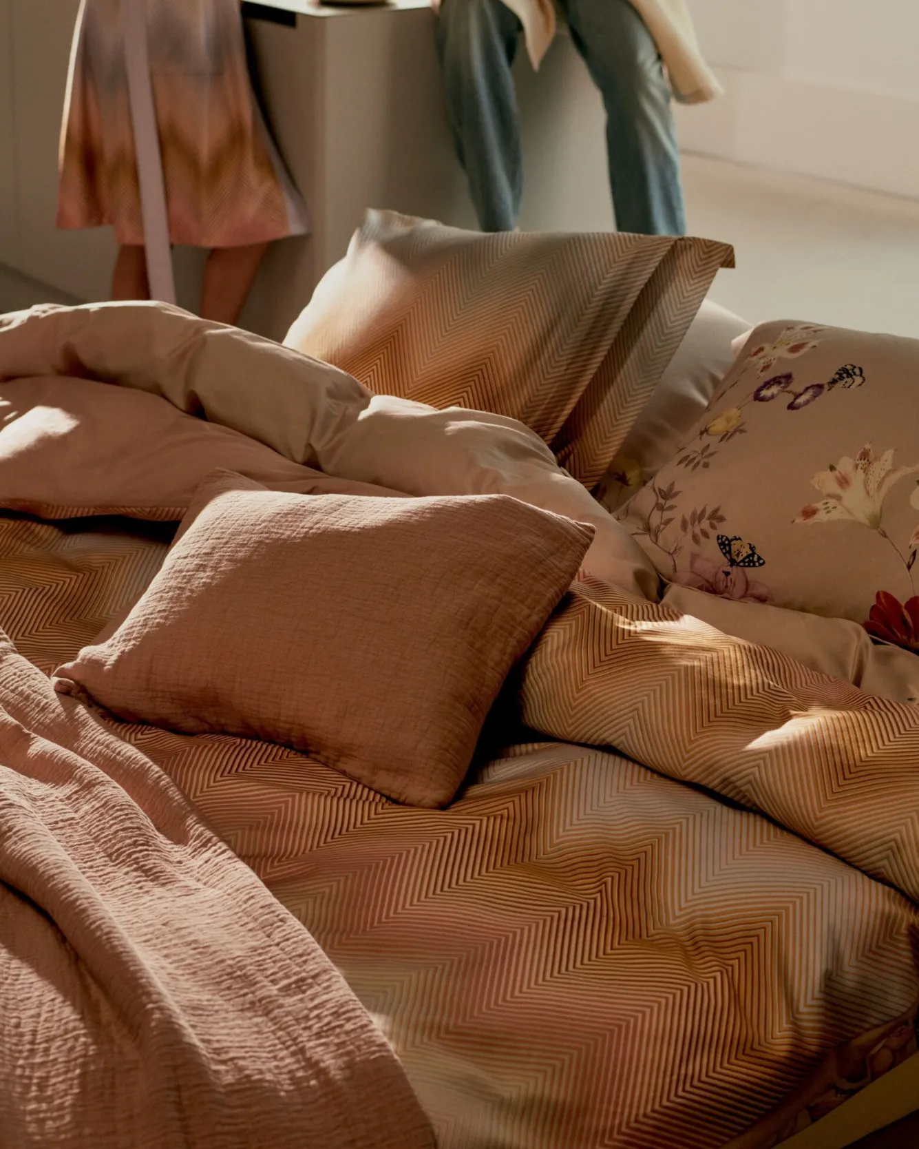 Vandyck Duvet cover LINNEA multi 200x220 cm (satin cotton)