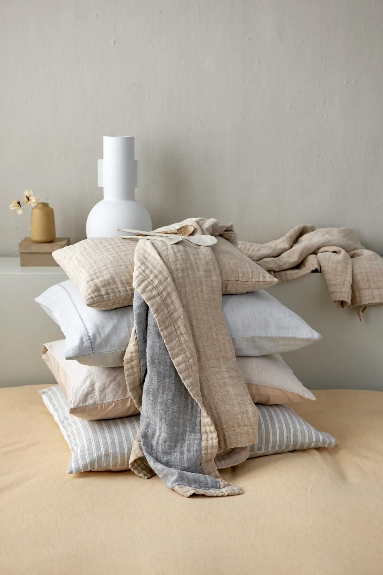 Vandyck Duvet cover PURE 42 Light Honey 200x220 cm (cotton / viscose) PRSA20142