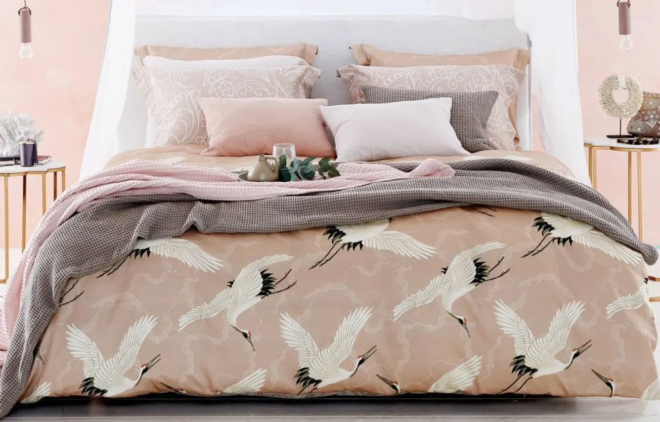 Vandyck Duvet cover PURITY 79 Stone 200x220 cm (linen) PUCO16179