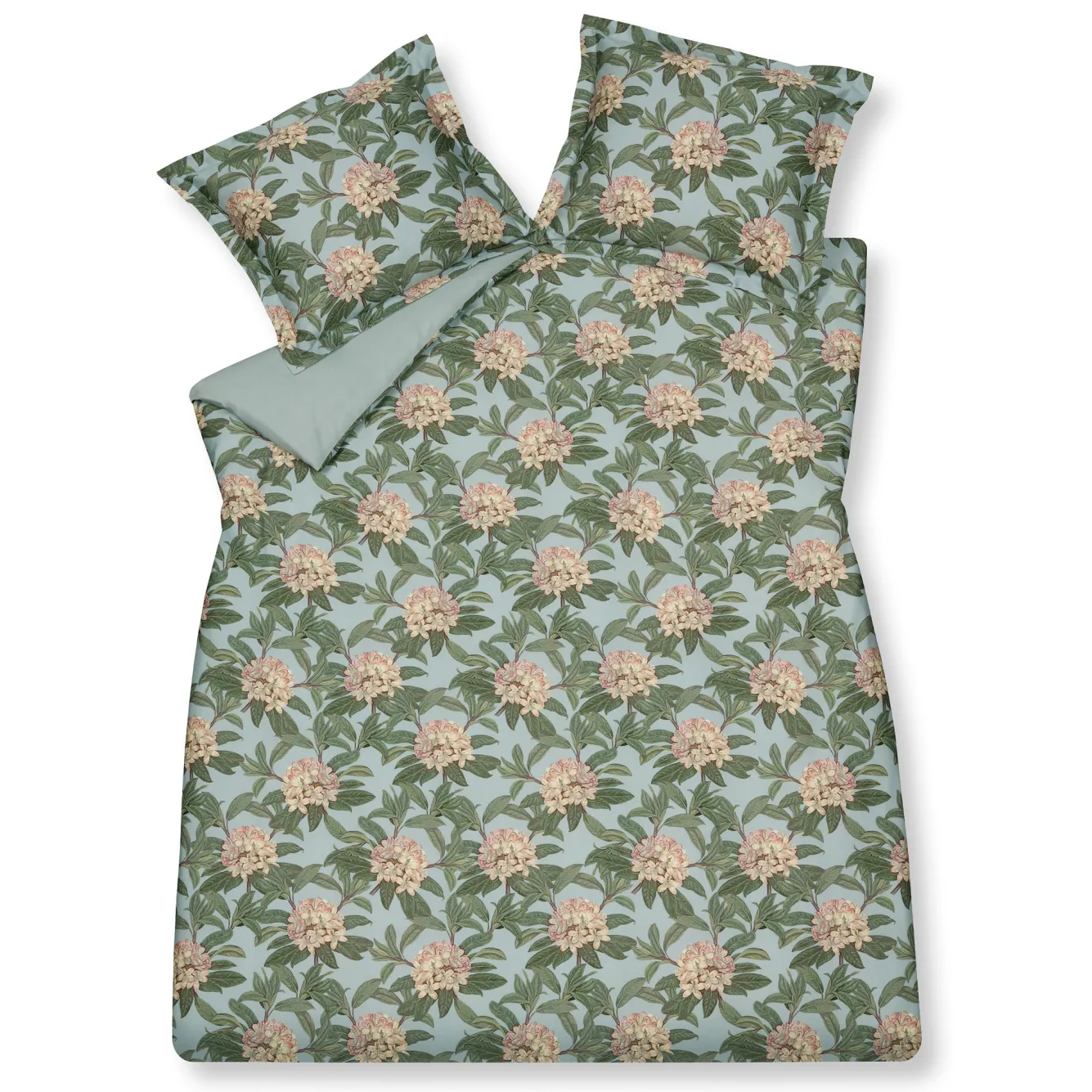 Vandyck Duvet cover EVERGREEN Pearl Blue 240x220 cm (satin) SAM122104