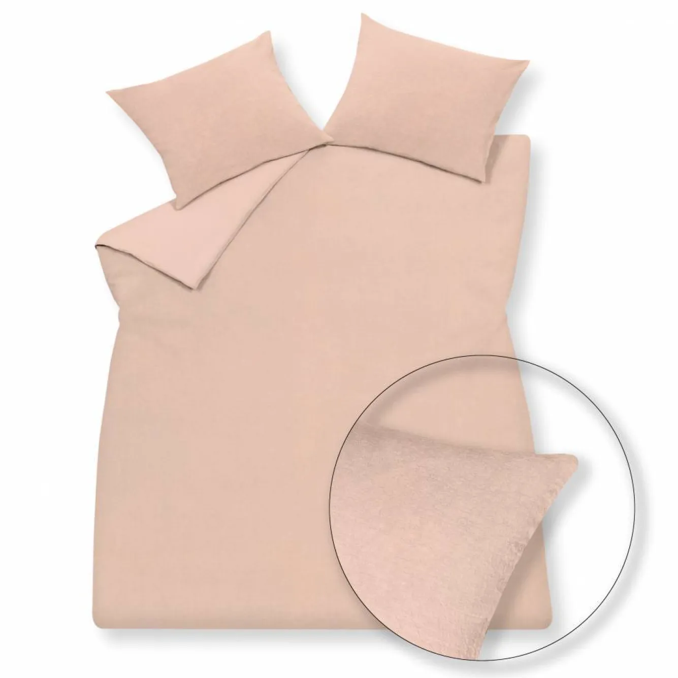 Vandyck Duvet cover PURITY 79 Sepia Pink 140x220 cm (linen) PUCO16179
