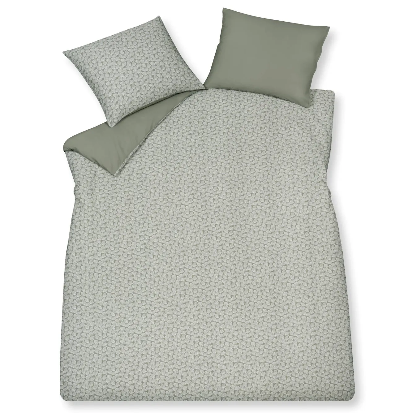 Vandyck Duvet cover PURE 79 Smoke Green 200x220 cm (satin cotton)