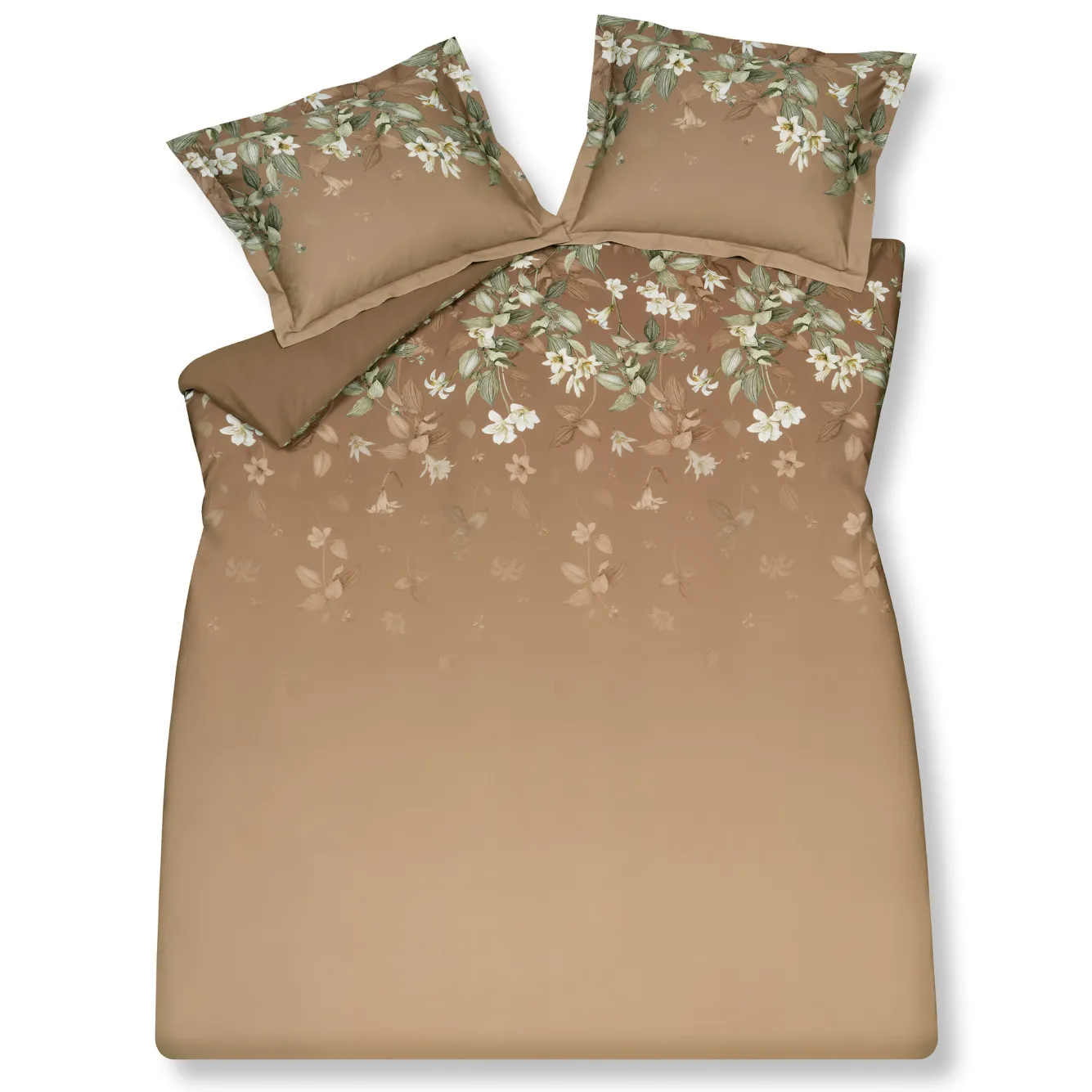 Vandyck Duvet cover SPARKLING Praline 200x220 cm (satin) SASA21209
