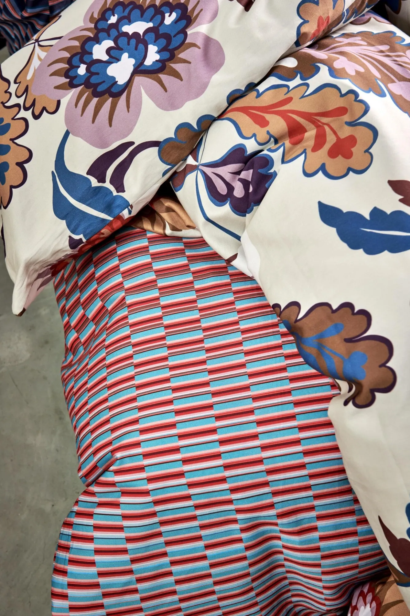 Vandyck Duvet cover BOHEME FLOWER multi 140x220 cm (satin cotton)