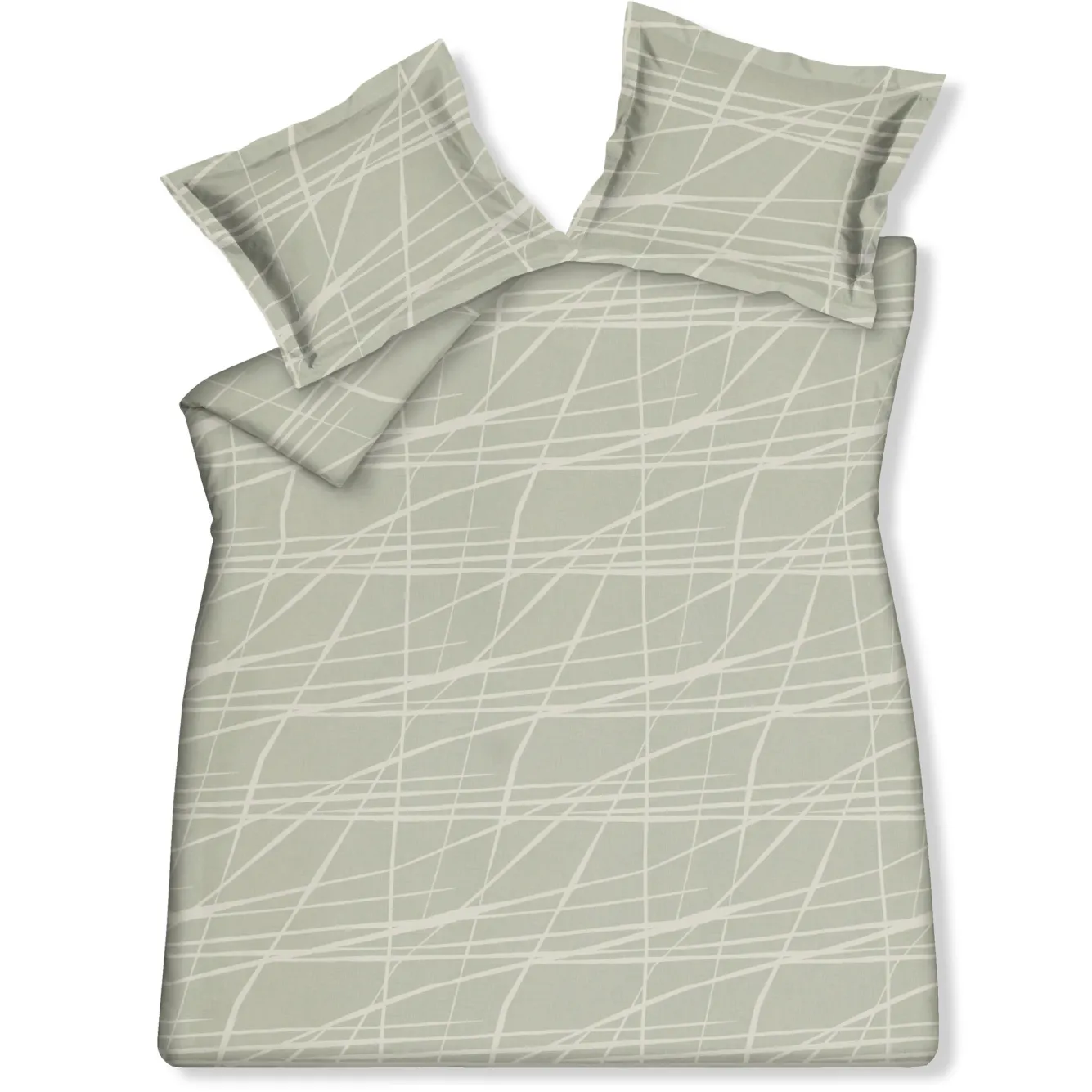 Vandyck Duvet cover MEANINGFUL Smoke Green 240x220 cm (SABB23109)