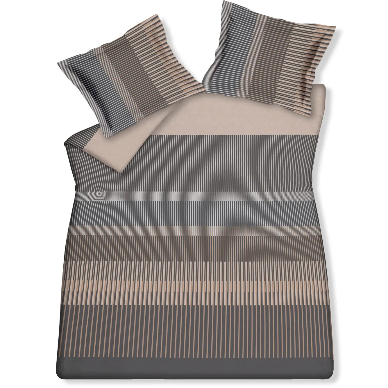 Vandyck Duvet cover WANDER Off Black 200x220 cm (satin cotton)