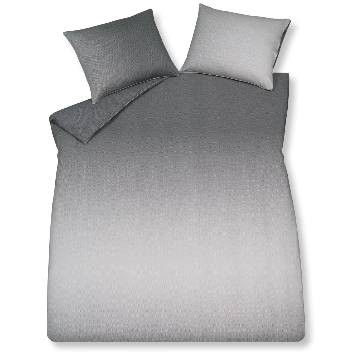 Vandyck Duvet cover HOME Milano Off Black 200x220 cm (satin cotton)