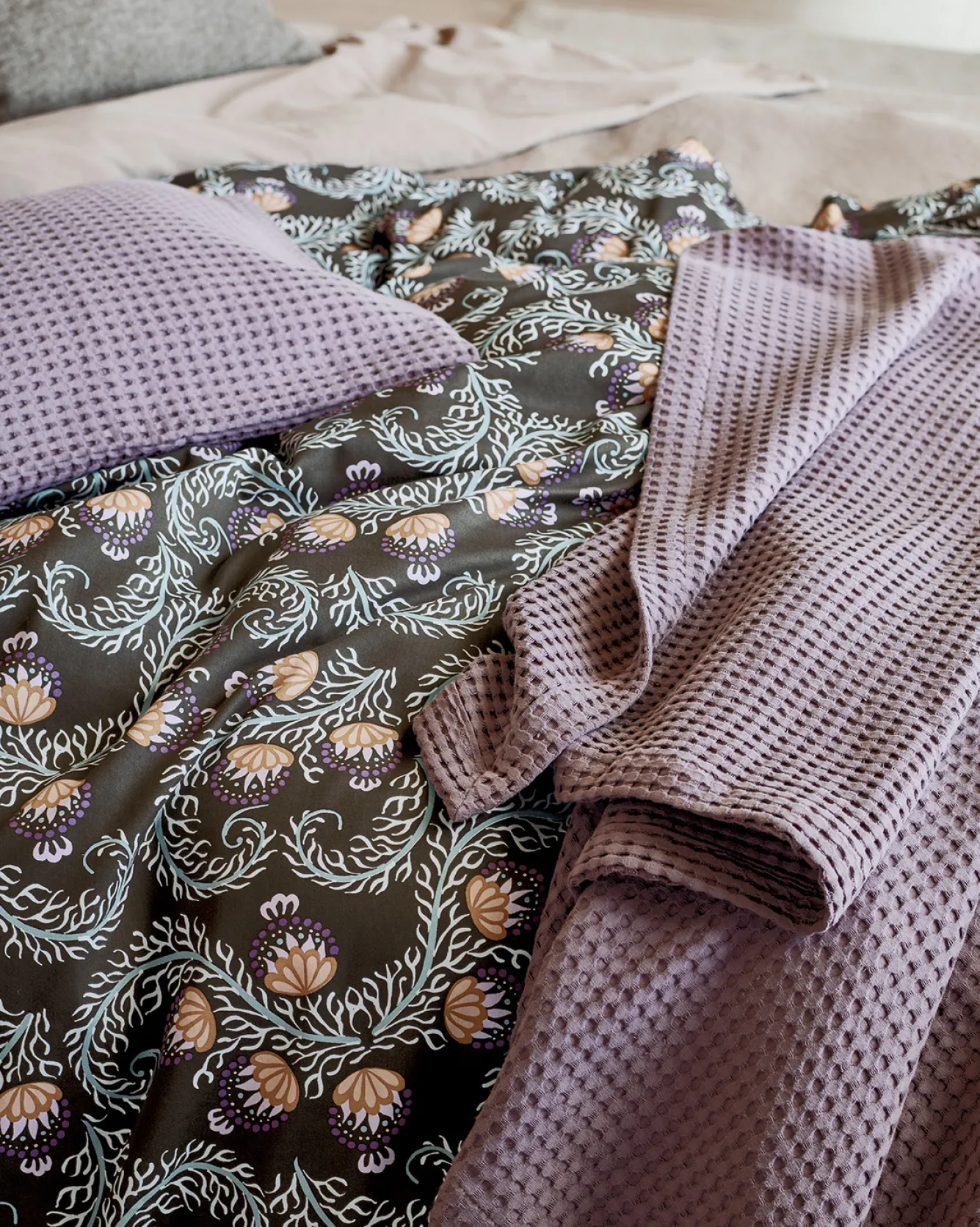 Vandyck Duvet cover ECLECTIC multi 200x220 cm (satin cotton)