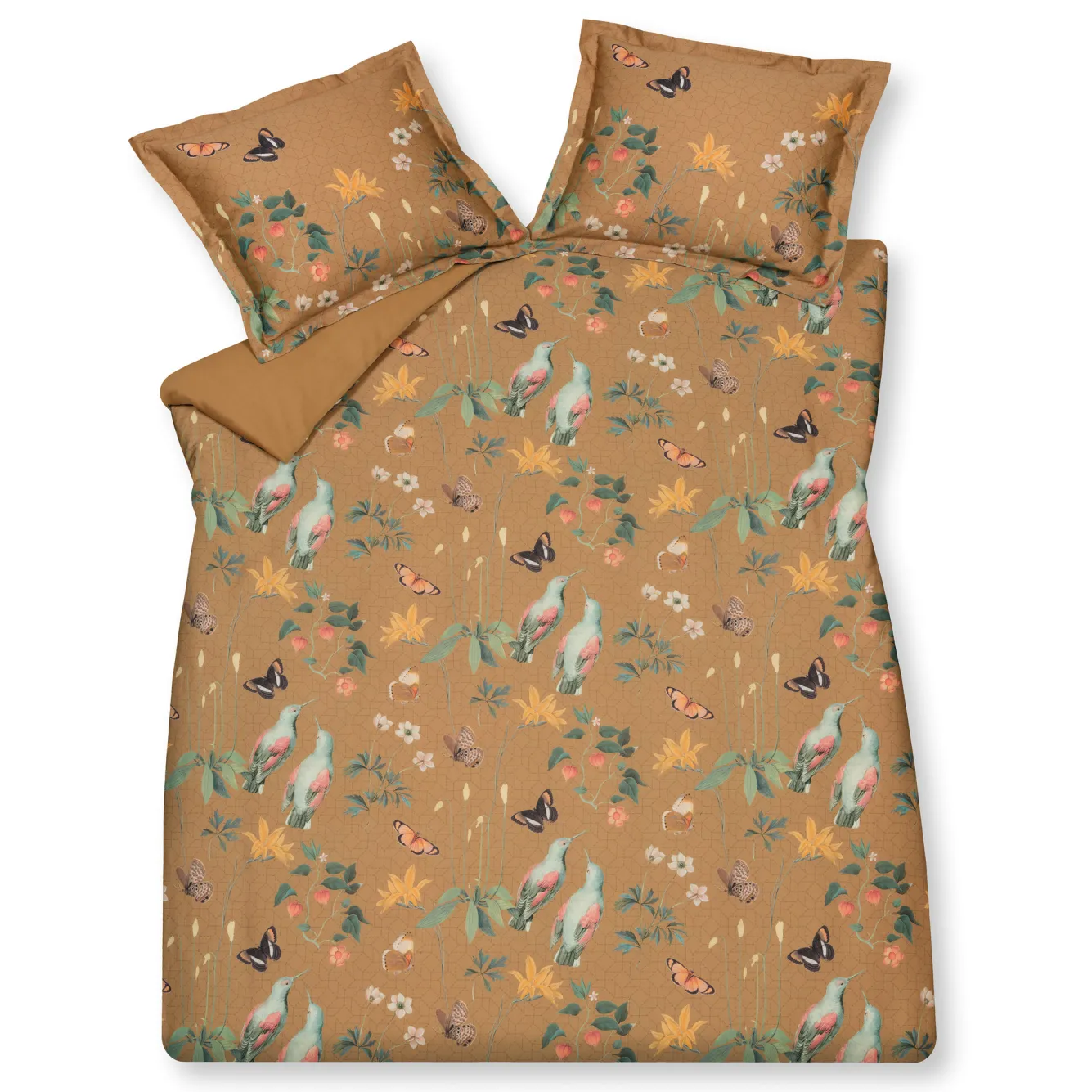 Vandyck Duvet cover WANDERLUST Toffee 140x220 cm (satin) SAM321106