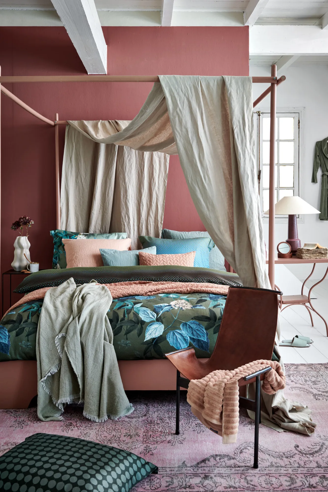 Vandyck Duvet cover BUZZ Olive 140x220 cm (satin) SABR21215