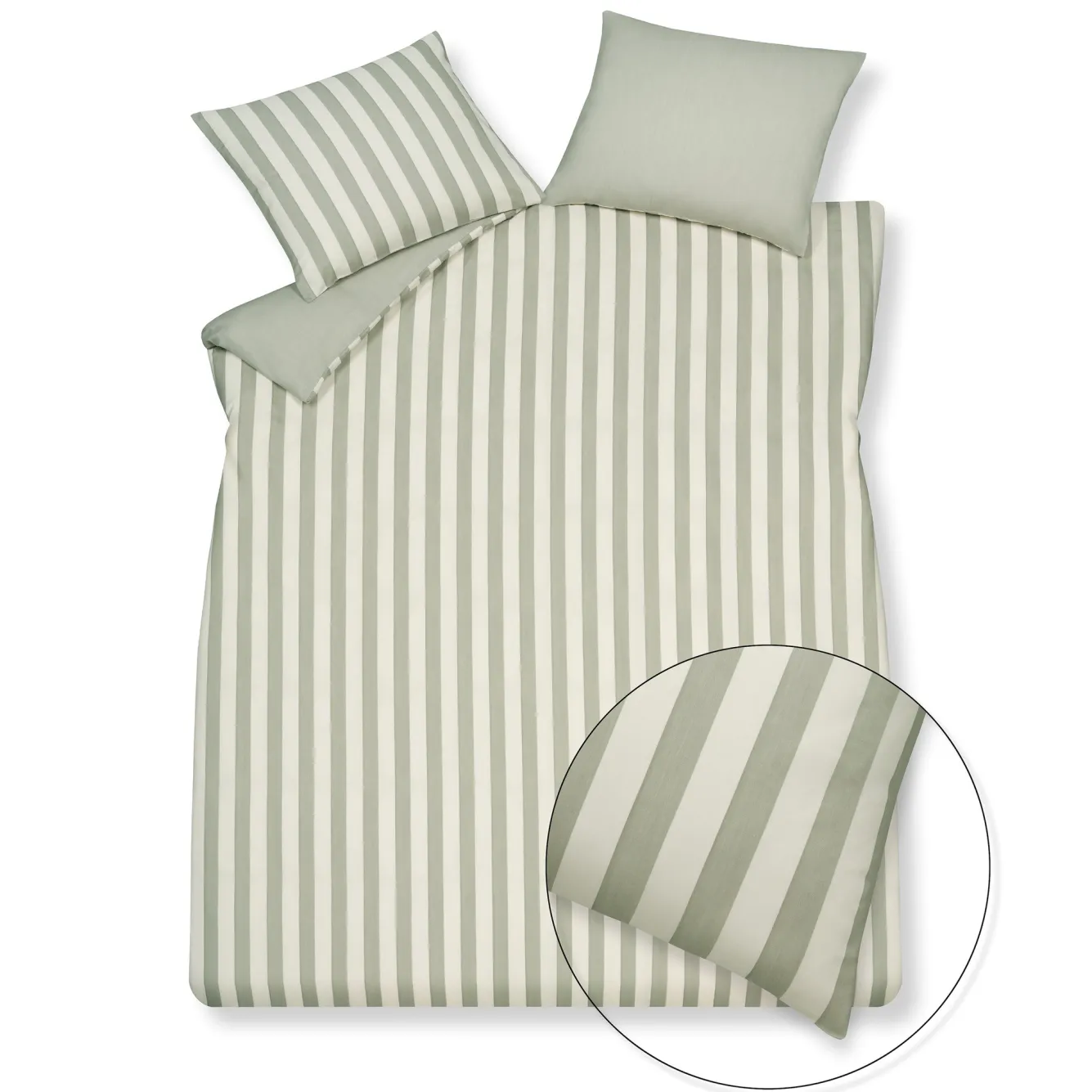 Vandyck Duvet cover HOME 97 Smoke Green 240x220 cm (HCSA23197)