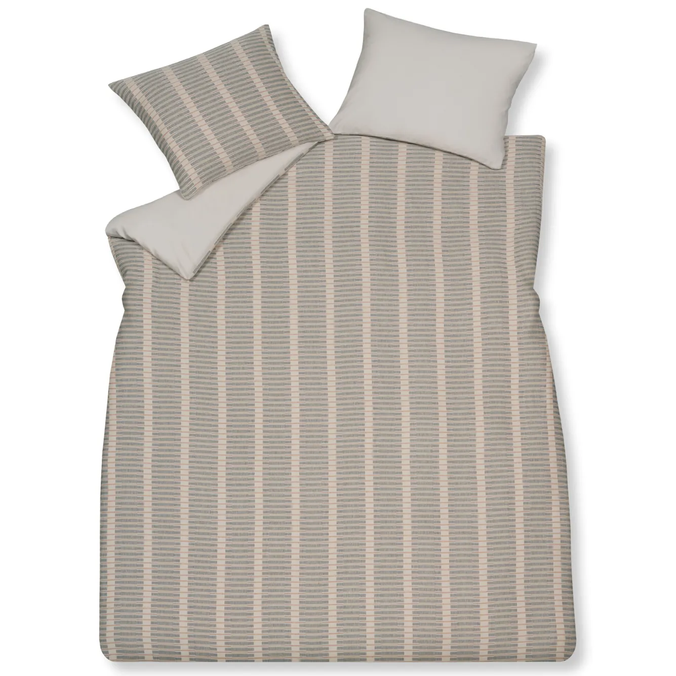 Vandyck Duvet cover PURE 73 stone 200x220 cm