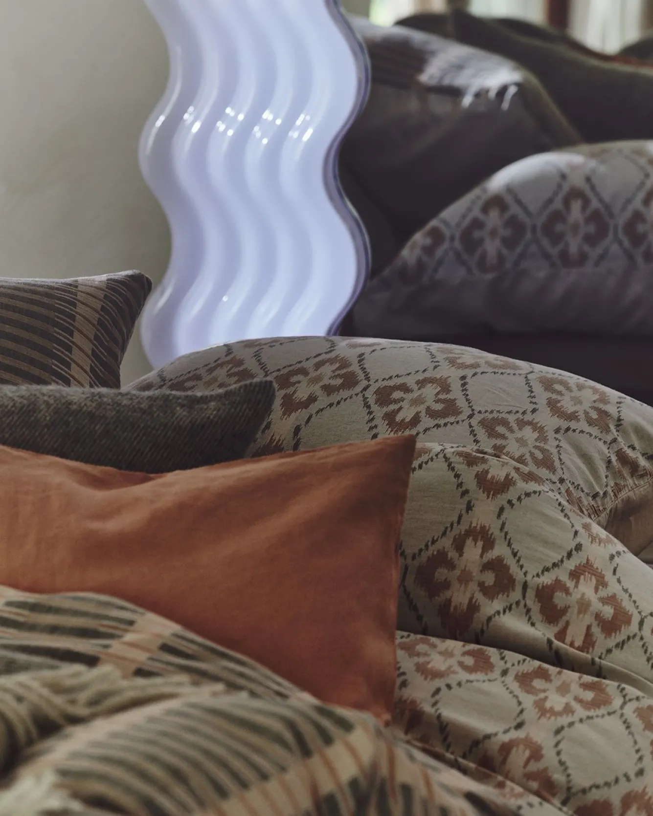 Vandyck Duvet cover PURE 74 Stone 140x220 cm