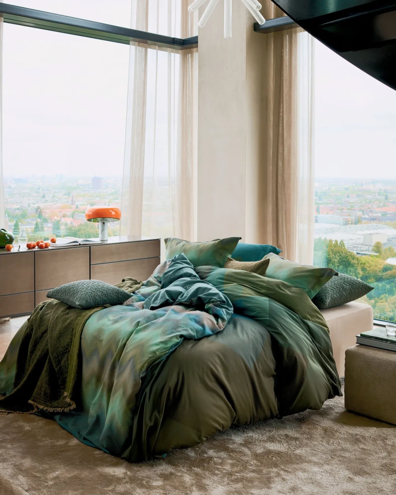 Vandyck Duvet cover SNOOZE multi 240x220 cm (satin cotton)