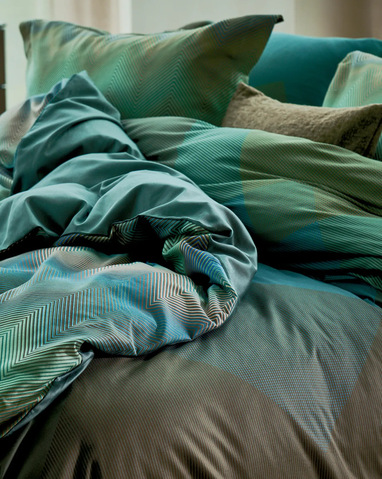 Vandyck Duvet cover SNOOZE multi 200x220 cm (satin cotton)