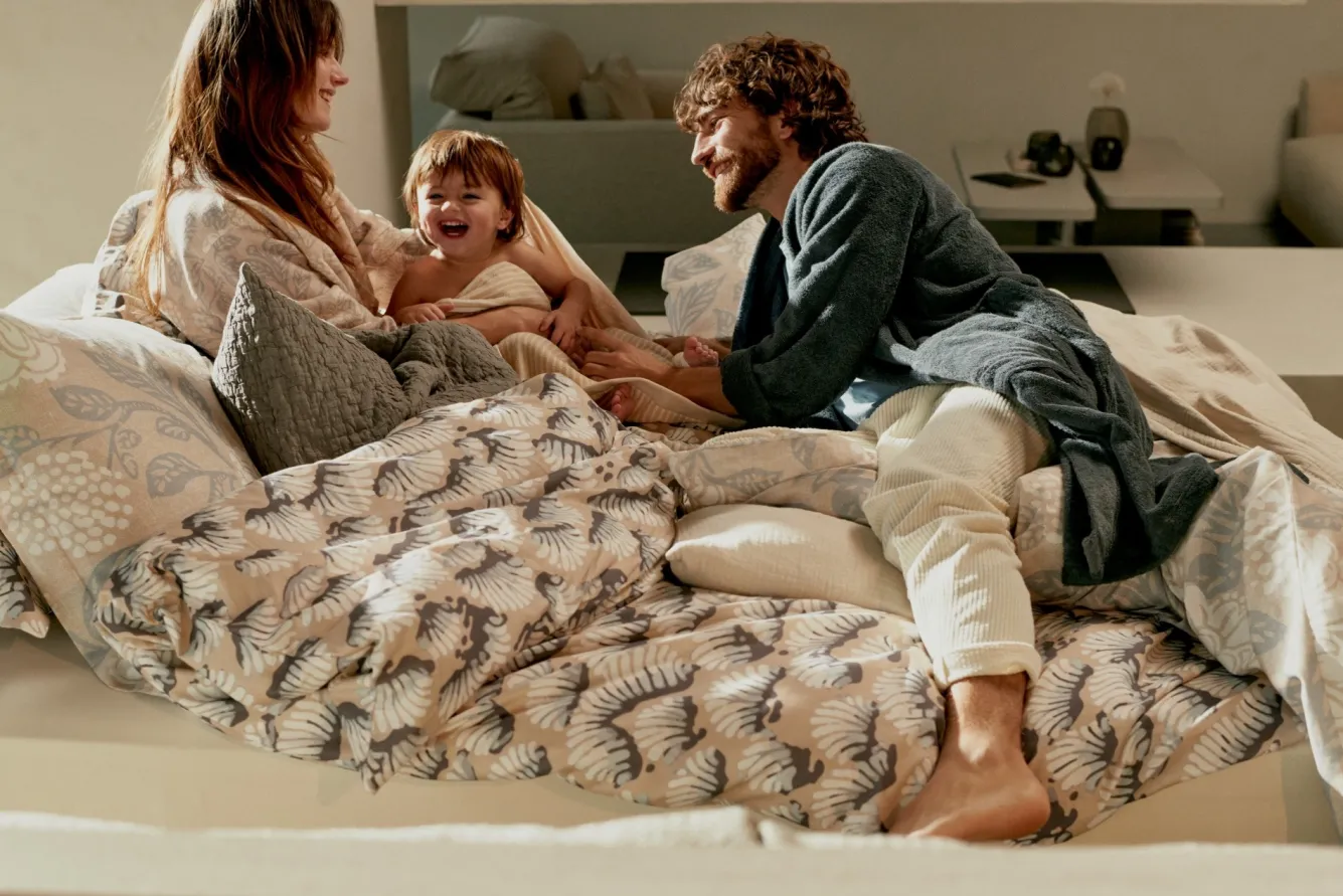 Vandyck Duvet cover WAKE UP Linen 200x220 cm (satin cotton)