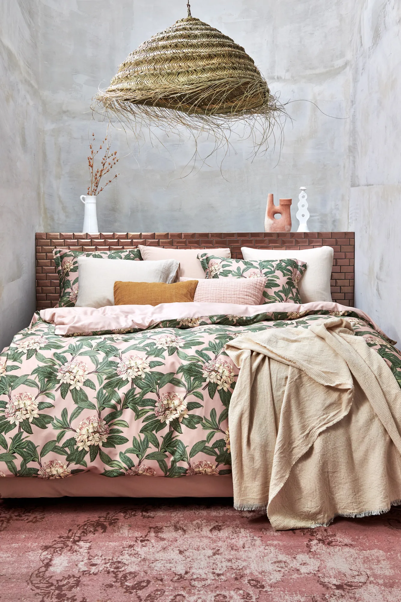 Vandyck Duvet cover EVERGREEN Pearl Blue 200x220 cm (satin) SAM122104