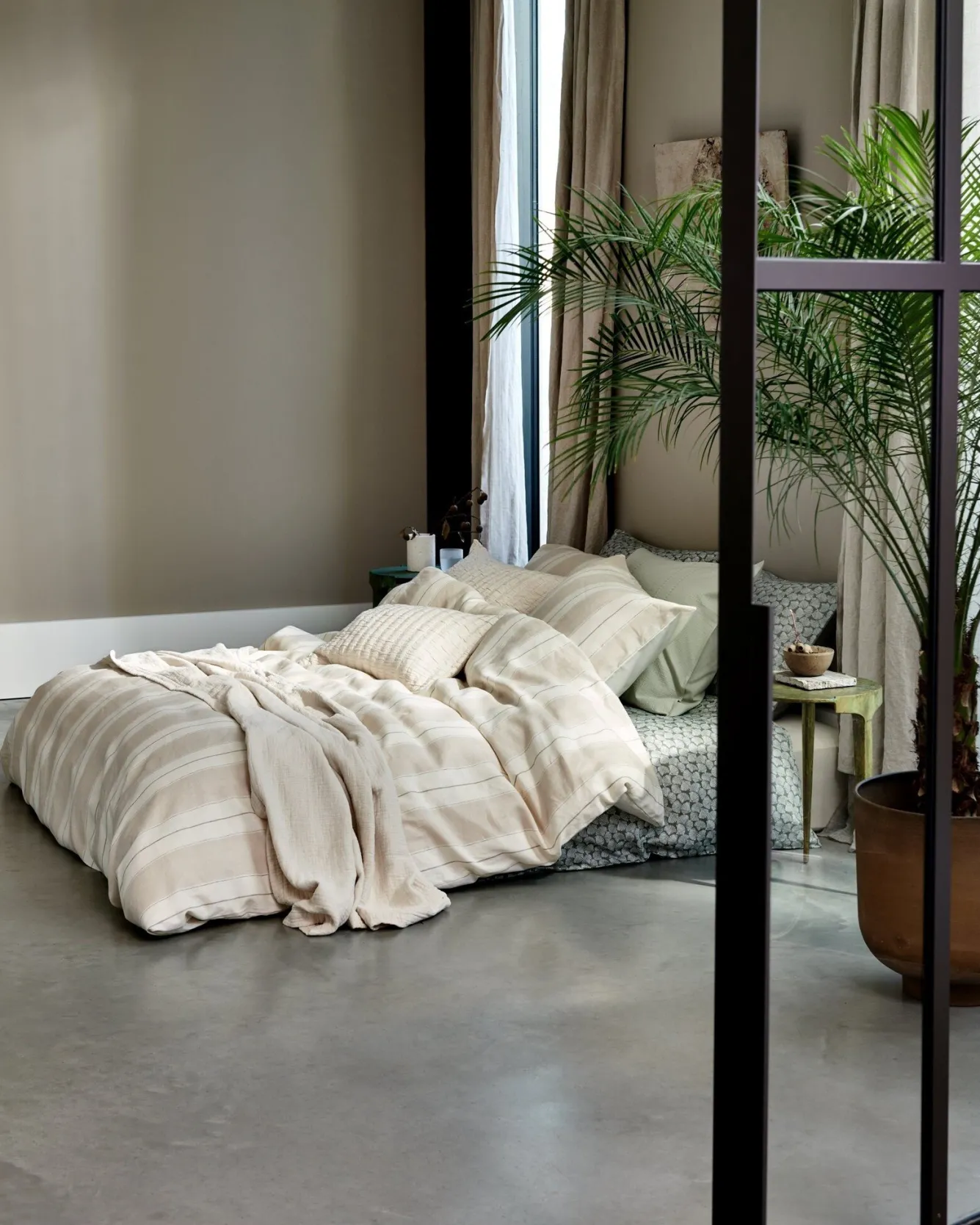 Vandyck Duvet cover PURE 78 Linen 240x220 cm (linen/cotton)