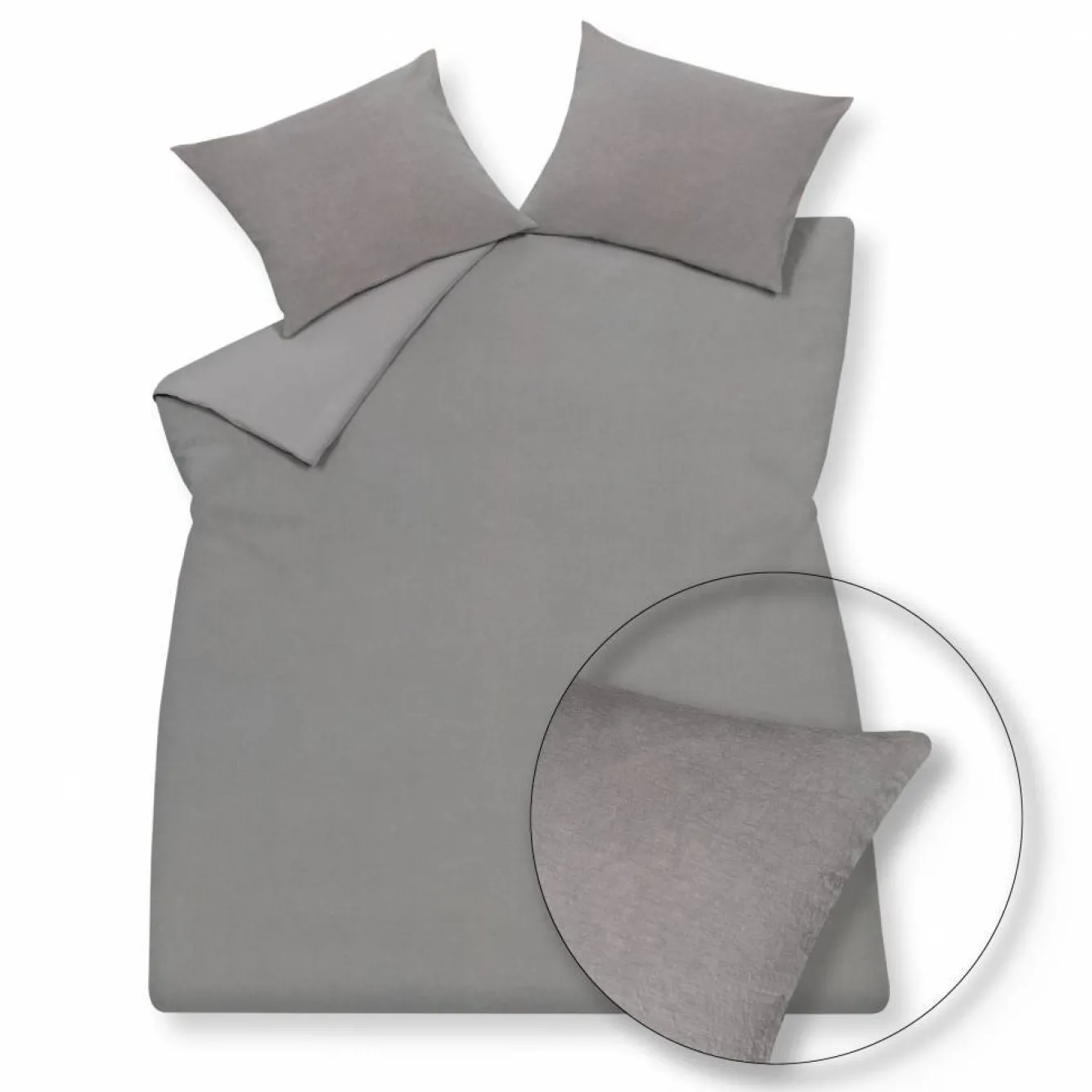 Vandyck Duvet PURITY 79 Grey 200 x 200/220 cm (linen)