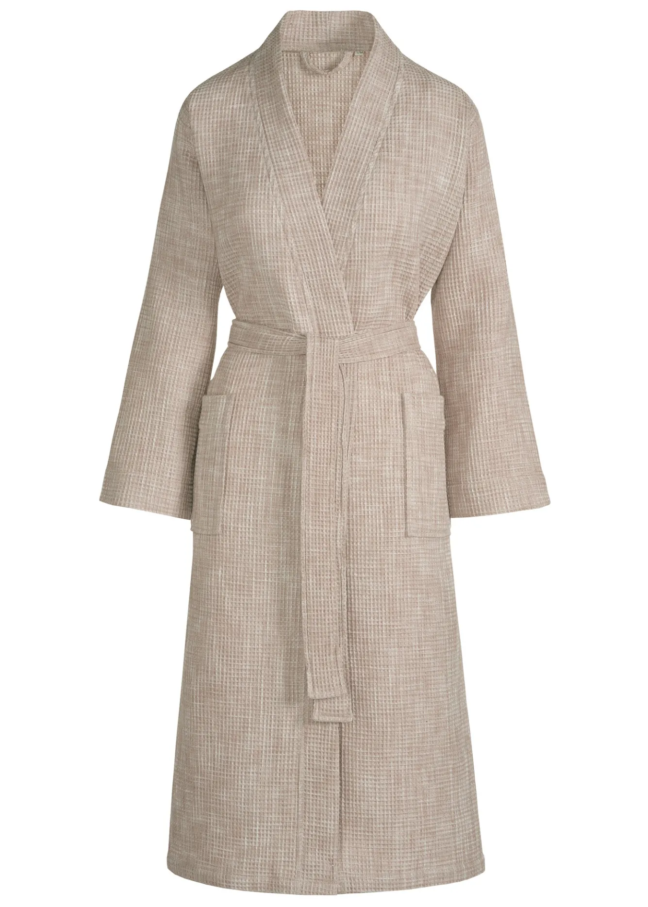 Vandyck EVELYN waffled bathrobe Old Rose (BAVE20201)
