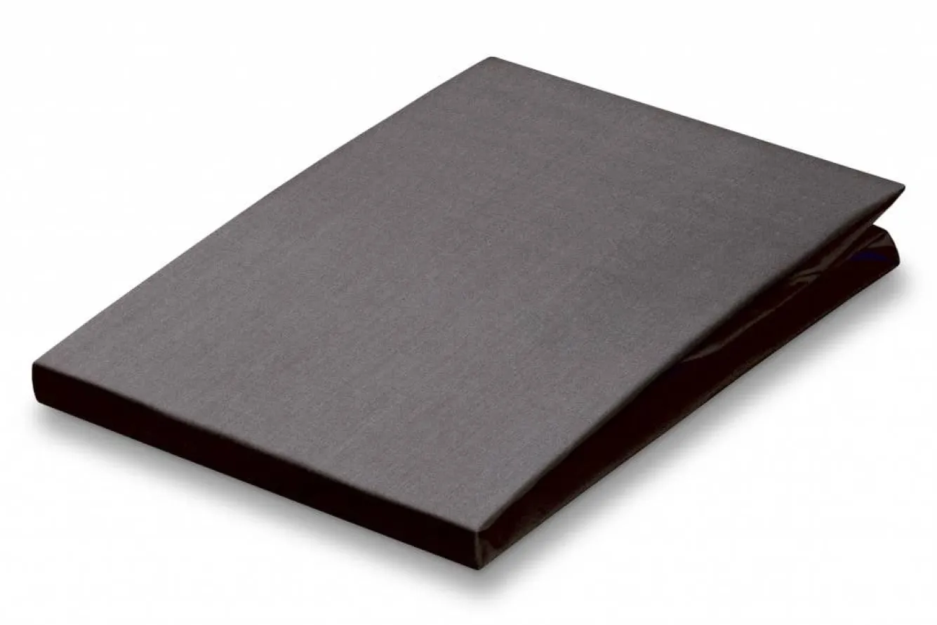 Vandyck Fitted sheet Anthracite-081, dark gray (satin cotton) CCF301ME