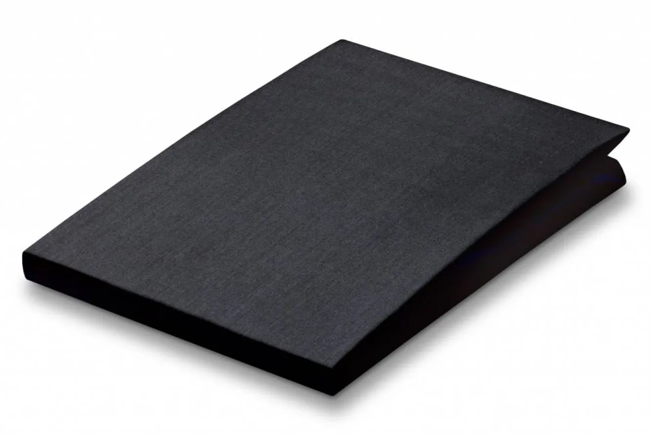 Vandyck Fitted sheet Black-094, black (percal cotton) CCF101
