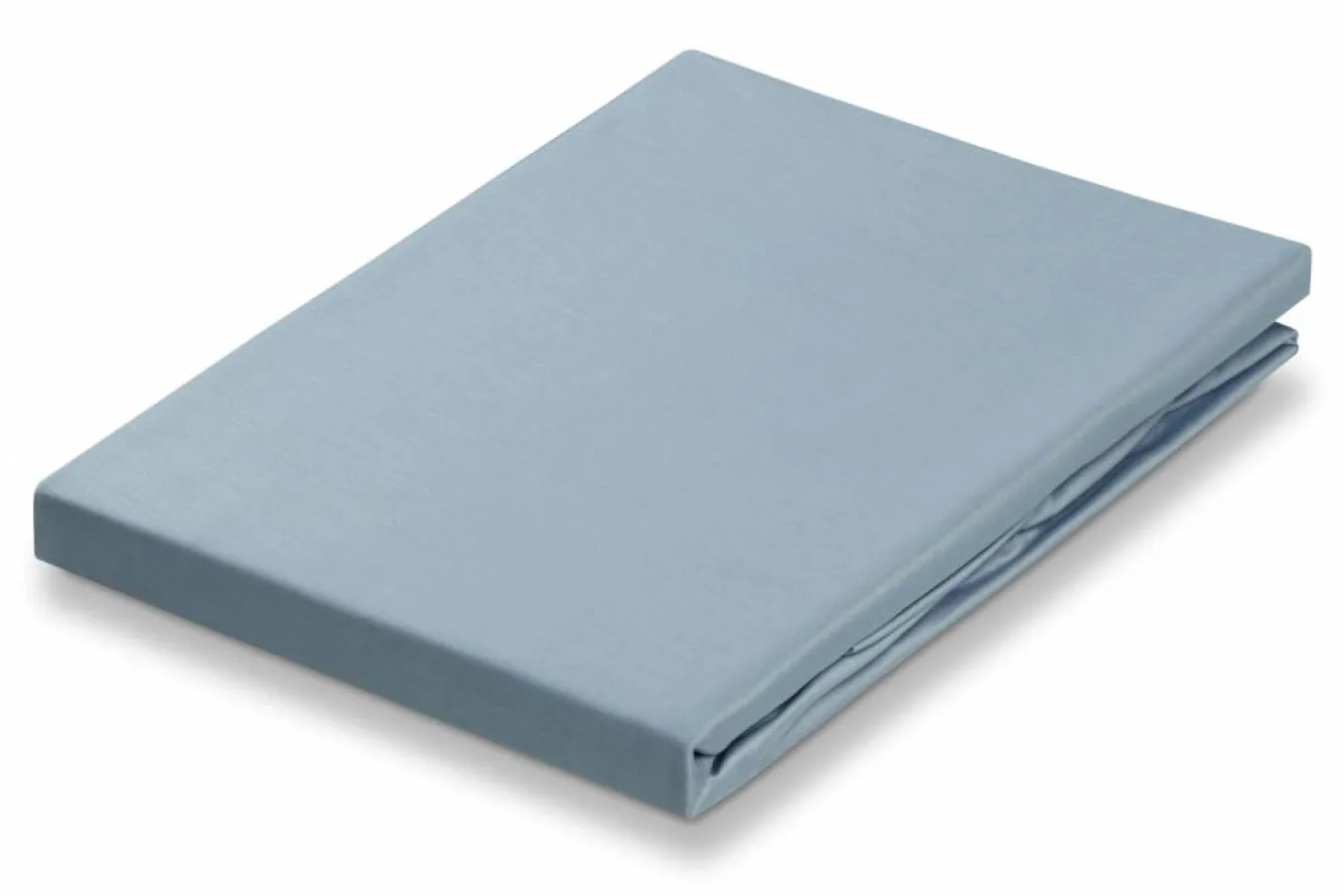 Vandyck Fitted sheet Dusty Blue-114 (satin cotton) CCF301ME