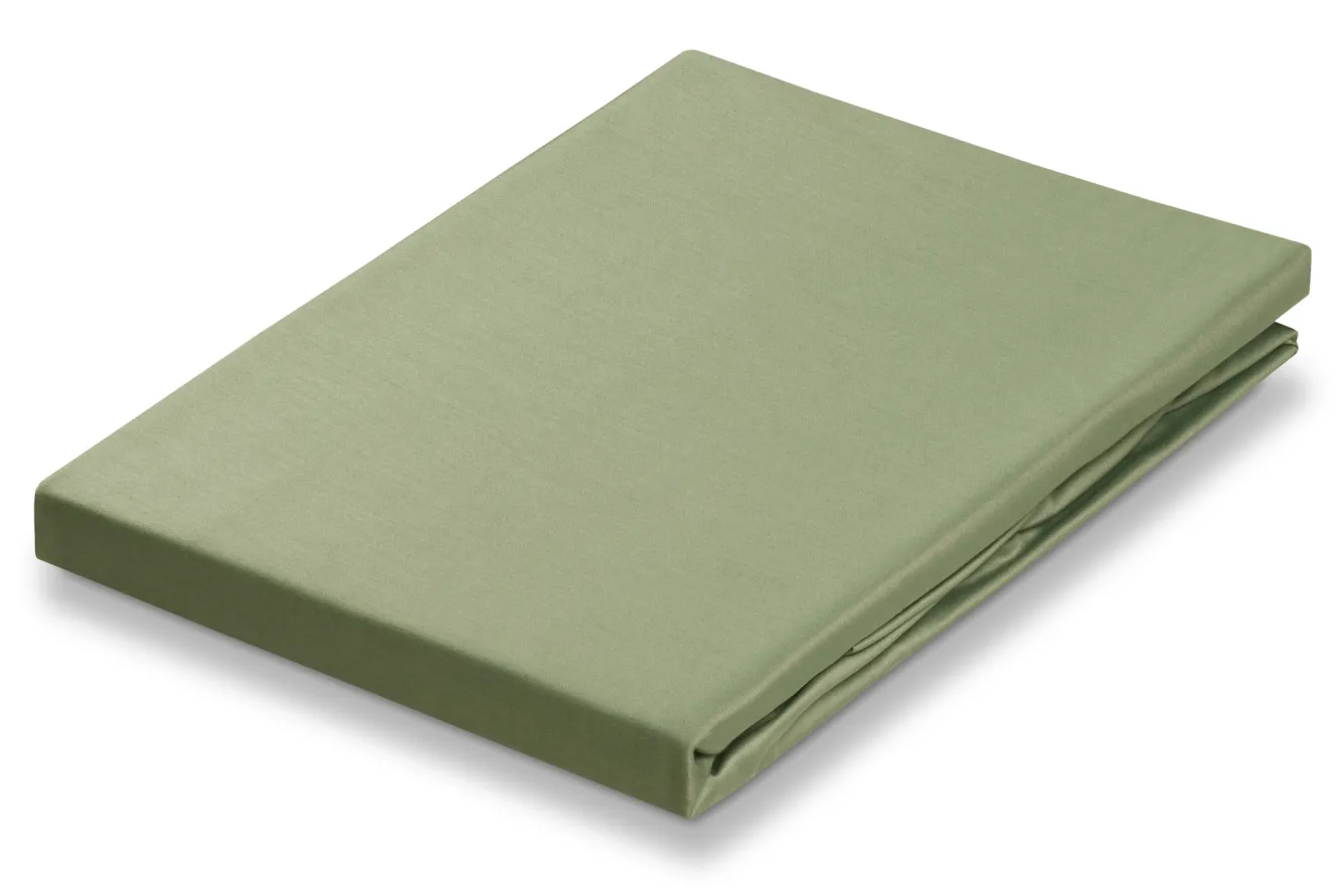 Vandyck Fitted sheet Light Olive-123 (satin cotton) CCF301ME