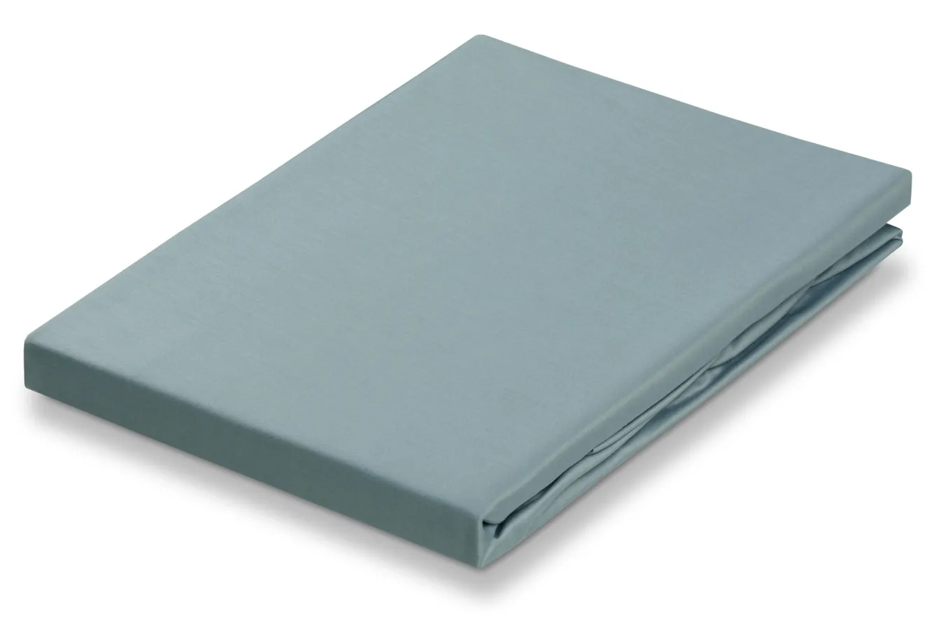 Vandyck Fitted sheet Pearl Blue-190 (satin cotton) CCF301ME