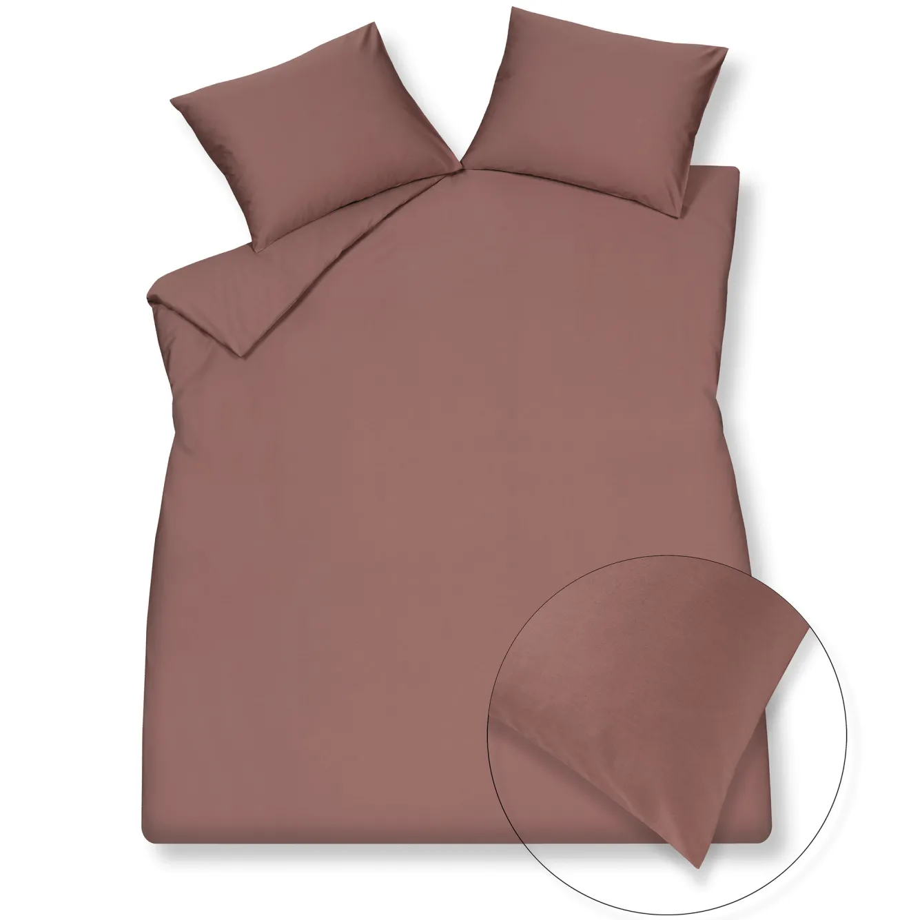 Vandyck HOME 90 duvet cover 140x220 cm Brownie (satin) HCLA21290