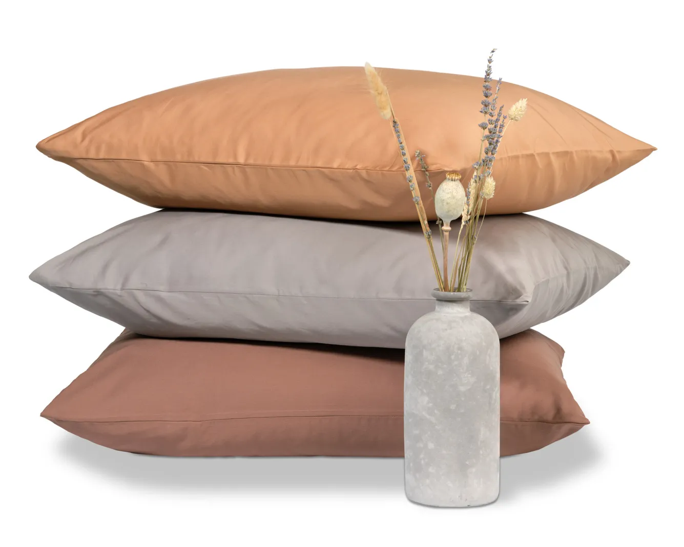 Vandyck HOME 90 duvet cover 140x220 cm Steelgrey (satin) HCLA21290