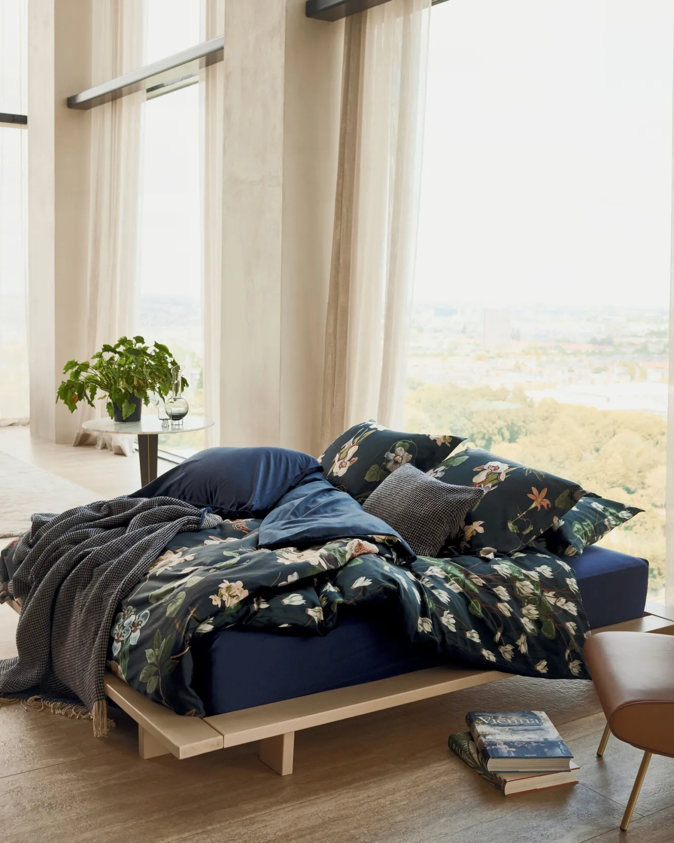 Vandyck HOME 95 pillowcase 40x55 cm, dark blue